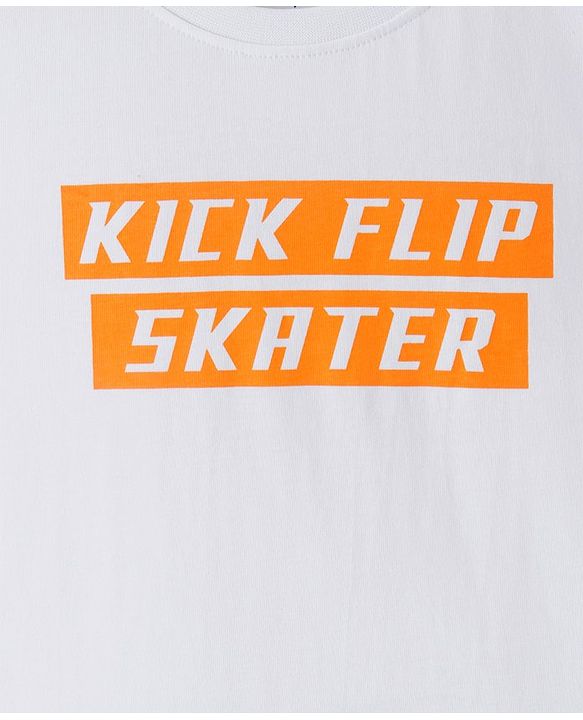 Pine Kids Cotton Woven Full Sleeves  Checkered Shirt with Inner Tee Text Print - Navy & White
