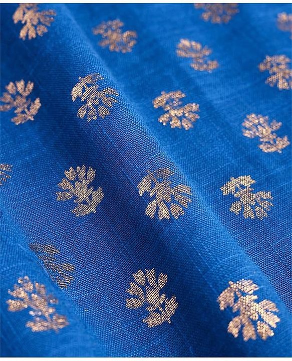 Pine Kids Cotton Woven Half Sleeves Floral Printed Kurta Salwar Dupatta Set with Lace & Sequin Detailing - Navy Blue