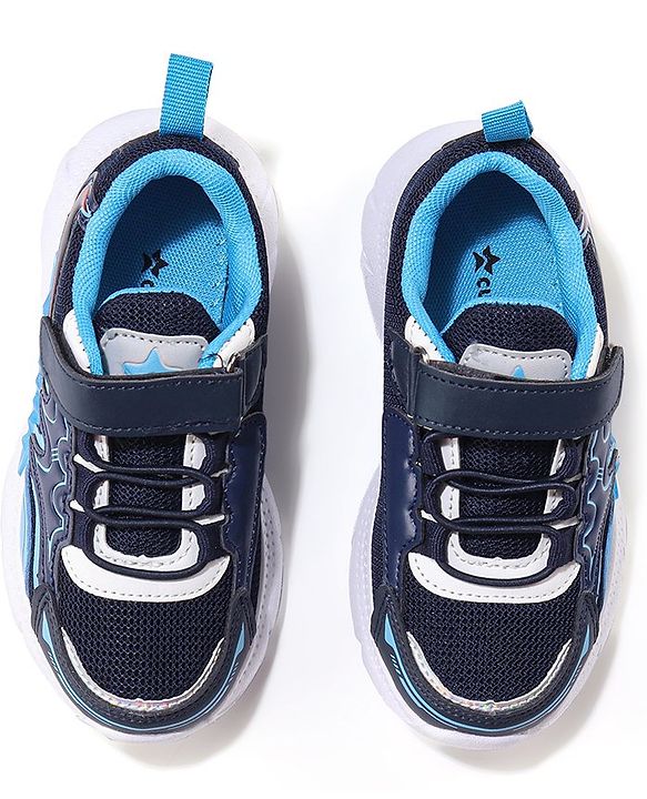 Cute Walk by Babyhug Sneaker Shoes - Navy Blue