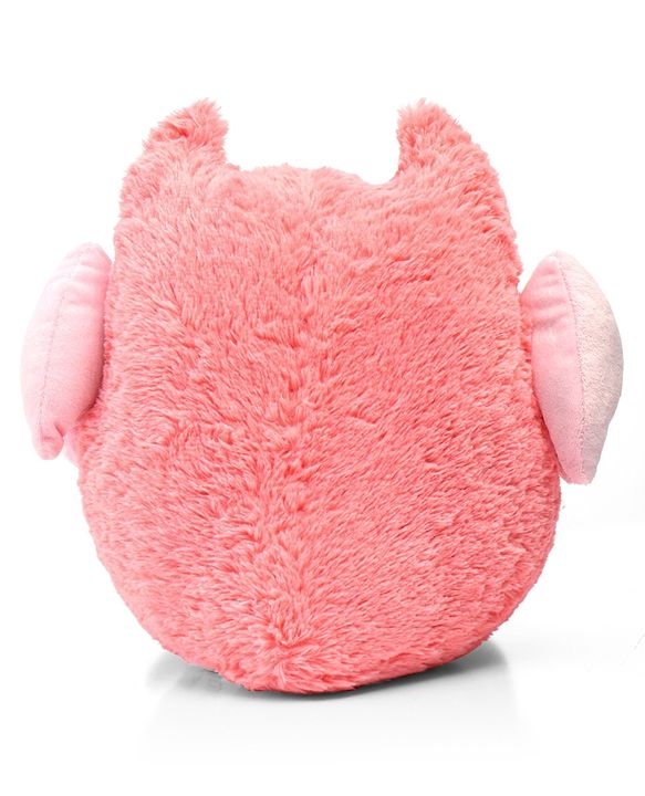 Babyhug Supersoft Owl Soft Toy Pink - Length 35 cm