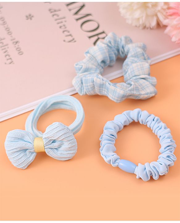 Babyhug Hair Accessories Combo Sets Pack of 3 - Blue