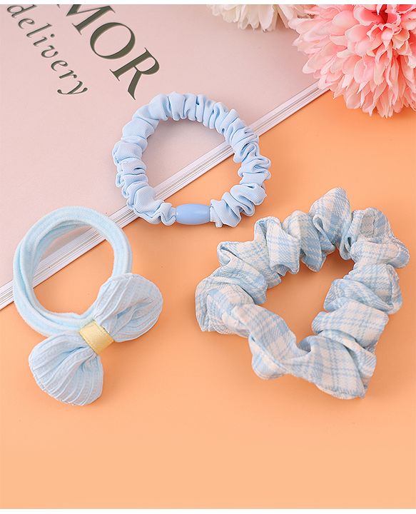 Babyhug Hair Accessories Combo Sets Pack of 3 - Blue
