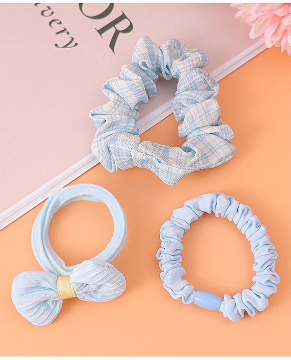 Babyhug Hair Accessories Combo Sets Pack of 3 - Blue