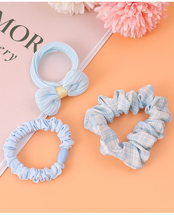 Babyhug Hair Accessories Combo Sets Pack of 3 - Blue