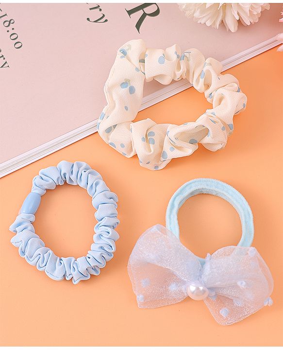 Babyhug Hair Accessories Combo - Blue