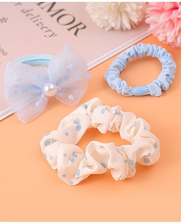 Babyhug Hair Accessories Combo - Blue
