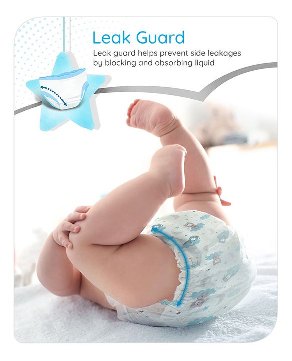 Babyhug Pro Bubble Care Premium Pant Style Diaper Large Size - Pack of 20 Pieces
