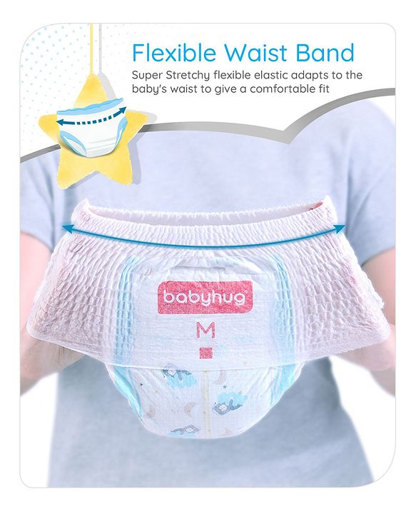 Babyhug Pro Bubble Care Premium Pant Style Diaper Large Size - Pack of 20 Pieces