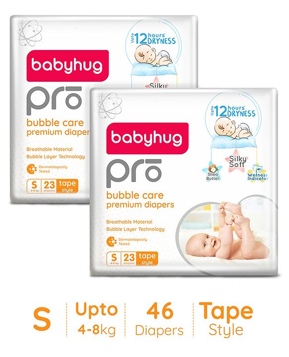 Babyhug Pro Bubble Care Premium Pant Style Diaper Large Size - Pack of 20 Pieces