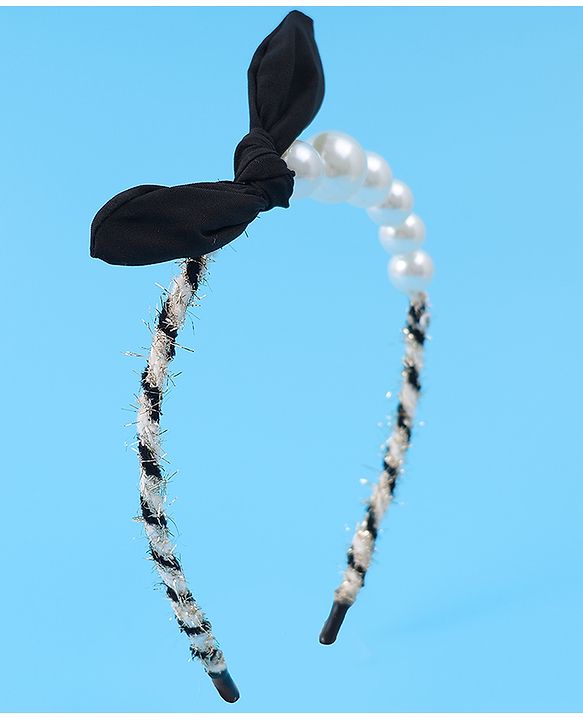 Babyhug Hair Bands Free Size - Black