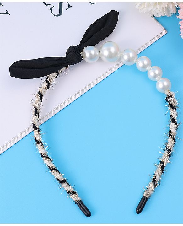 Babyhug Hair Bands Free Size - Black