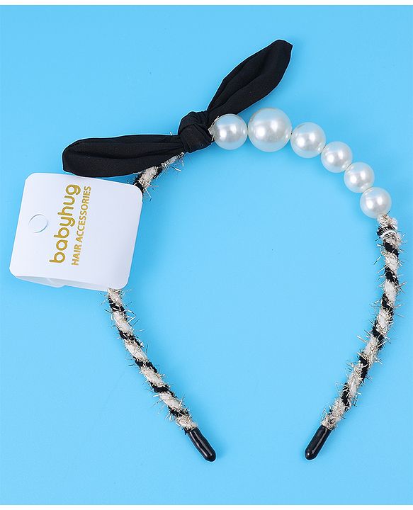 Babyhug Hair Bands Free Size - Black