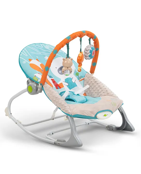 Baybee Bella 2 in 1 Baby Rocker and Bouncer for Newborn with Adjustable Seat Calming Vibrations Hanging Toys Music Grey Online in India Buy at Best Price from FirstCry 18805186