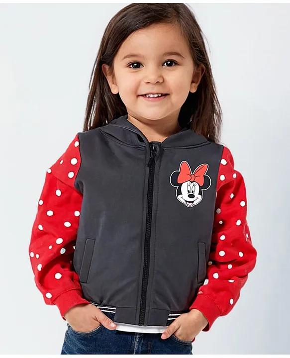 Adorable Minnie Mouse Hooded Sweatjacket - Disney Babyhug