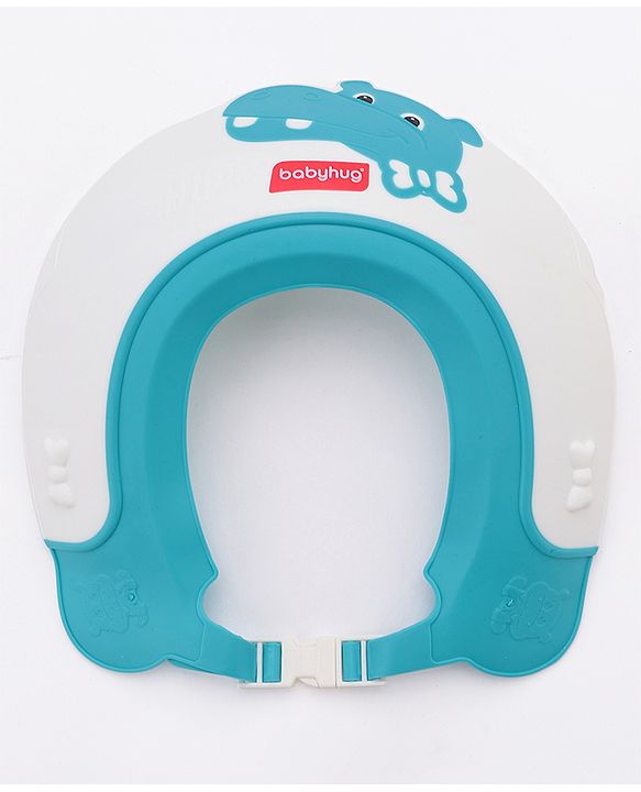 Babyhug Crocodile Shaped Shower Cap - Blue