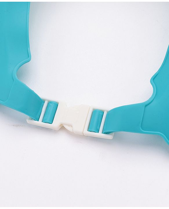 Babyhug Crocodile Shaped Shower Cap - Blue