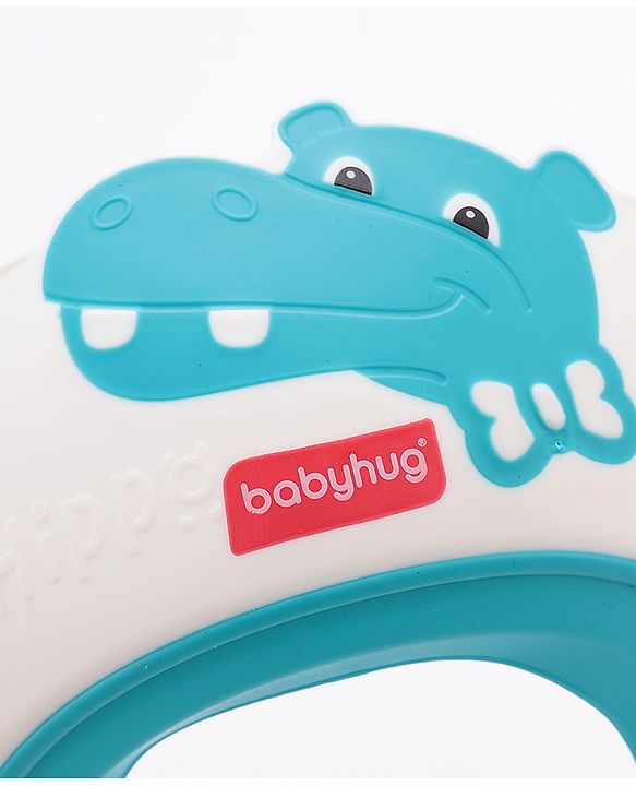 Babyhug Crocodile Shaped Shower Cap - Blue