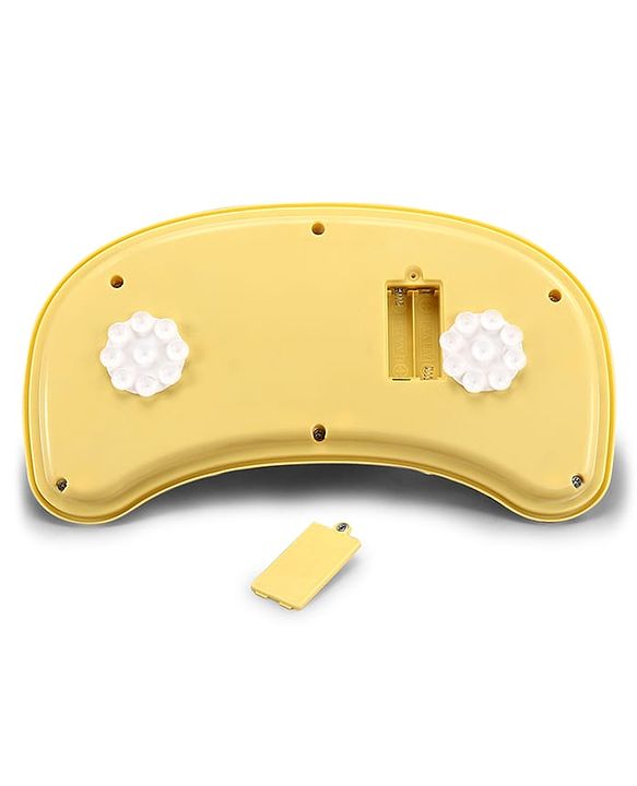 Babyhug 2 In 1 Multifunctional Baby Walker Cum Rocker With 3 Level Height Adjustment Musical Play Tray & Monkey Toy - Sea Green