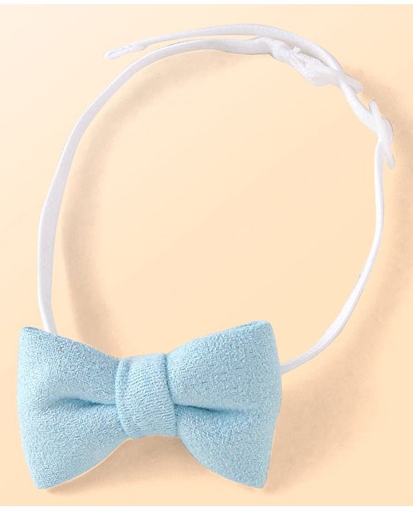 Babyhug Woven Full Sleeves Party Wear Shirt With Dungaree Suspendors & Cap -  Light Blue