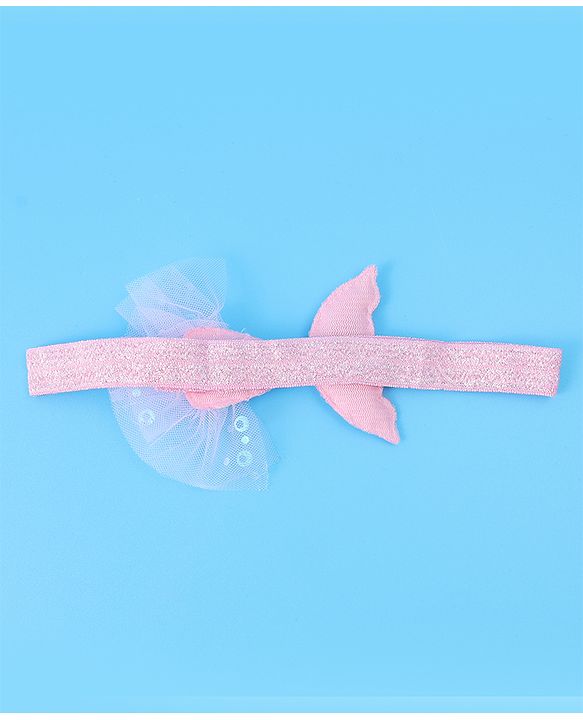 Babyhug Headbands With Bow Applique Pack of 5 - Pink