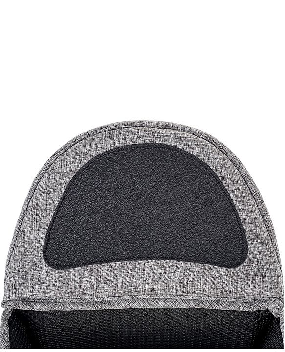 Babyhug Snug Rider Multi-function Hip Seat: Soft padded seat, Adjustable fit, Comfortable lumbar support, Secure fastening, and Two-way carrying for babies up to 15 kg  Grey