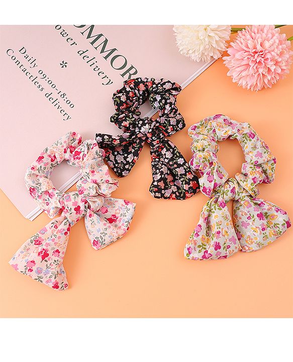 Pine Kids Rubber Bands & Scrunchies Set - Multicolor
