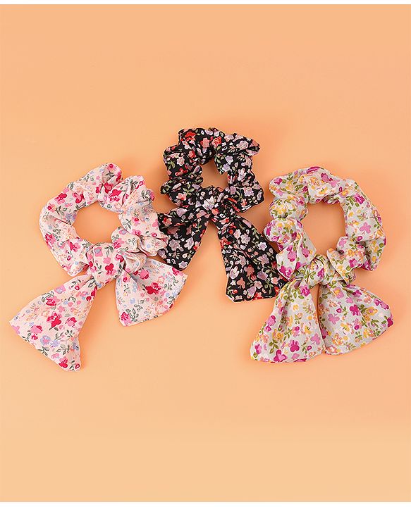 Pine Kids Rubber Bands & Scrunchies Set - Multicolor