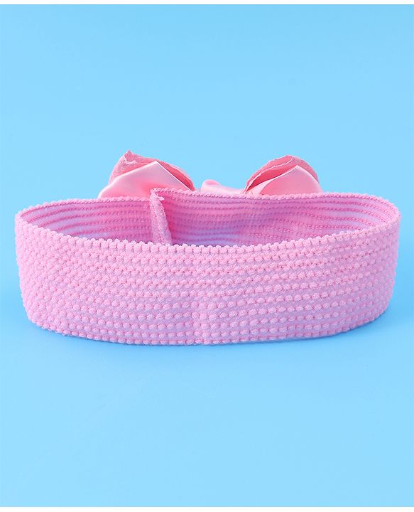 Babyhug Headbands With Bow Applique Pack of 3 - Multicolor