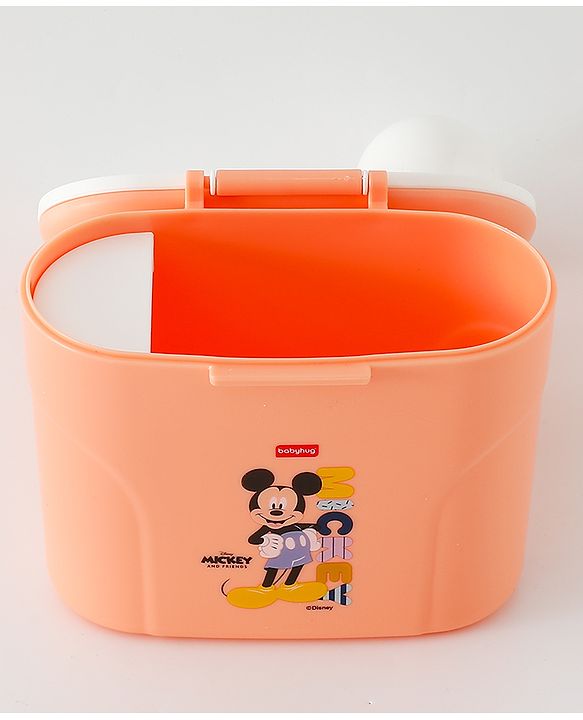 Babyhug Disney Milk Powder Storage Container with Spoon & Mickey Mouse Print - 500 ml