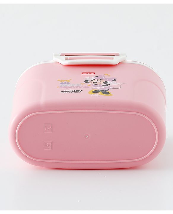 Babyhug Disney Milk Powder Storage Container with Spoon & Mickey Mouse Print - 500 ml