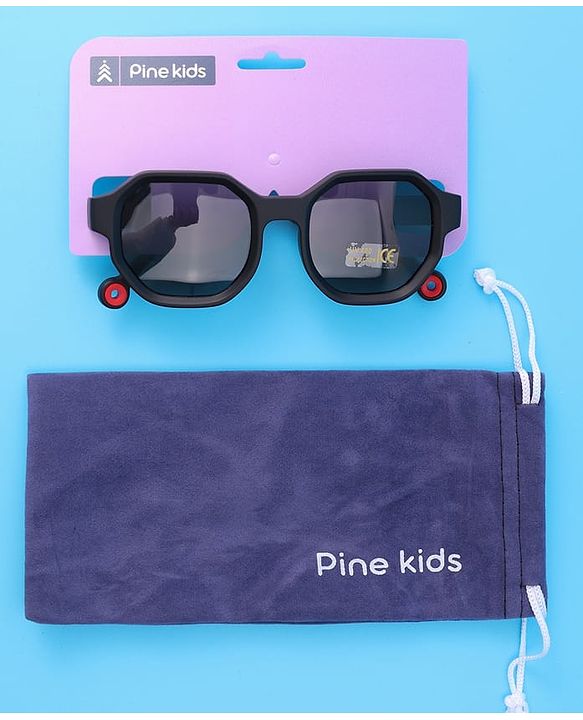Pine Kids Sunglasses - Black