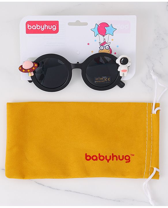 Babyhug Sunglasses With Astronaut Applique - Black
