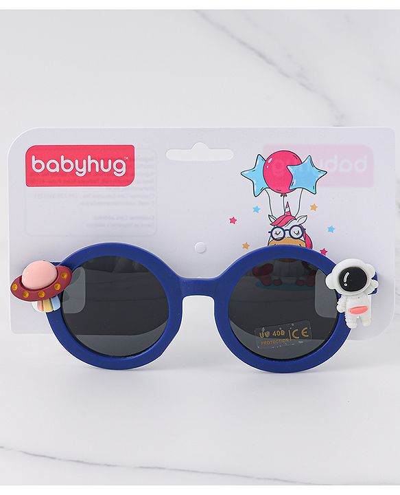 Babyhug Sunglasses With Astronaut Applique -  Navy Blue