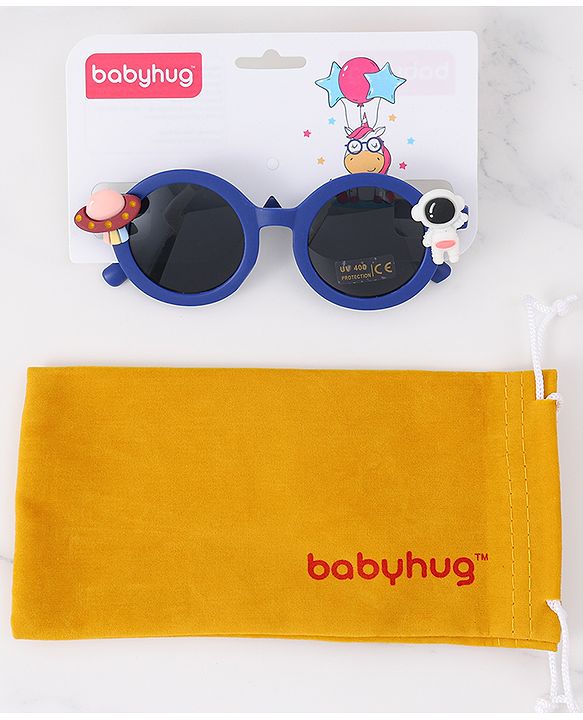 Babyhug Sunglasses With Astronaut Applique -  Navy Blue