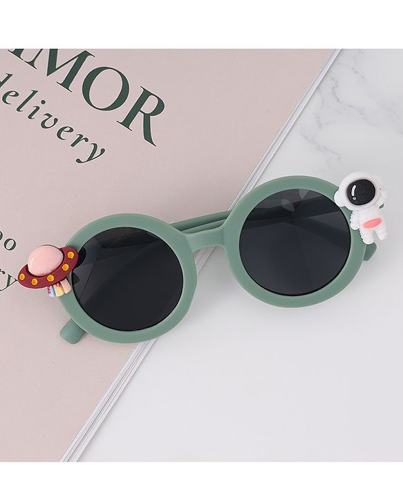 Babyhug Sunglasses With Astronaut Applique - Green