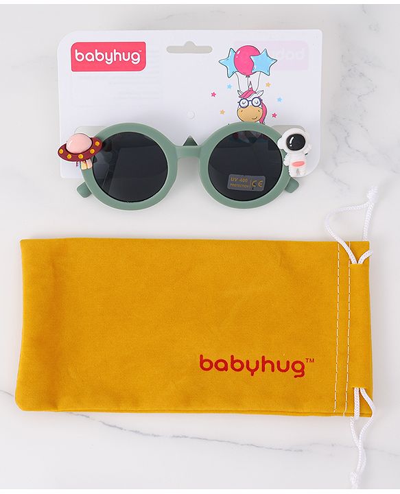Babyhug Sunglasses With Astronaut Applique - Green