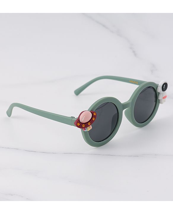 Babyhug Sunglasses With Astronaut Applique - Green