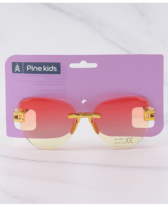 Pine Kids Free Size Sunglasses - Peach