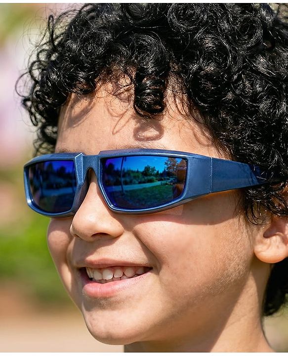 Pine Kids Free Size Sunglasses - Blue