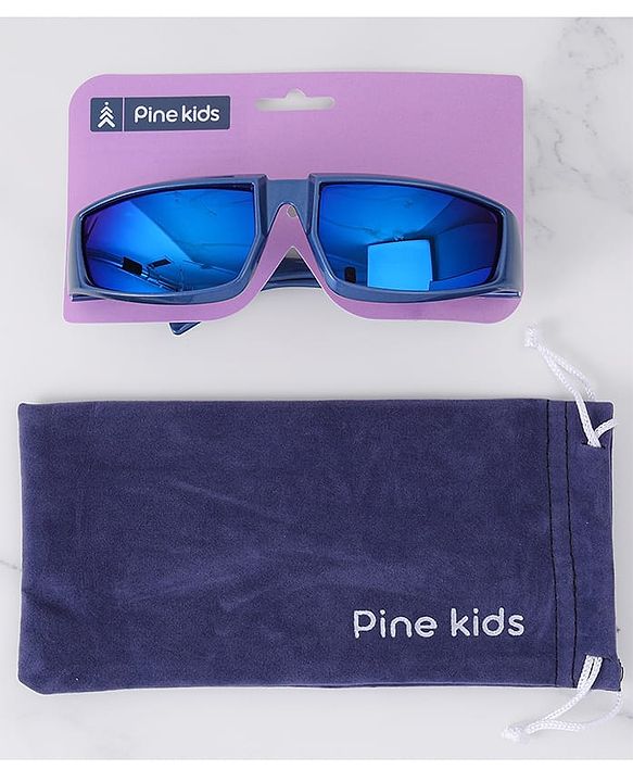 Pine Kids Free Size Sunglasses - Blue