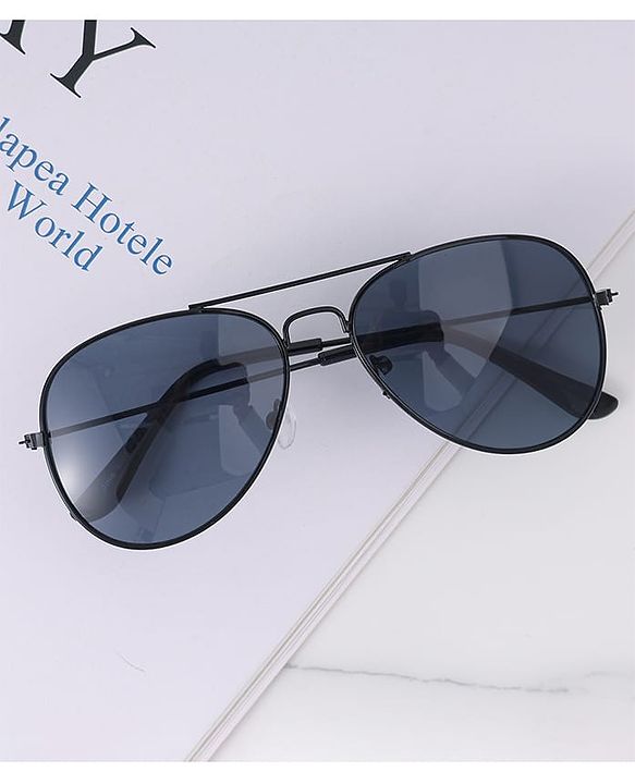 Pine Kids Free Size Sunglasses - Black