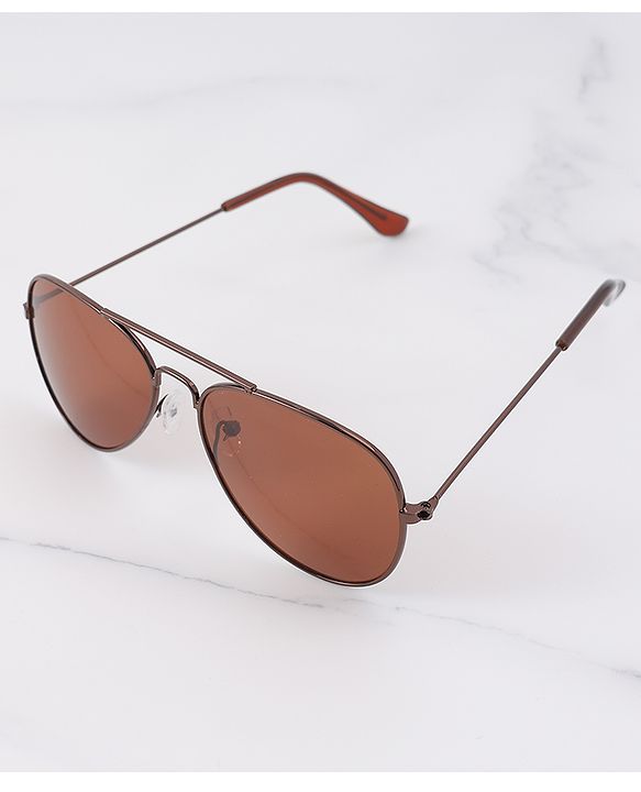 Pine Kids Free Size Sunglasses - Brown