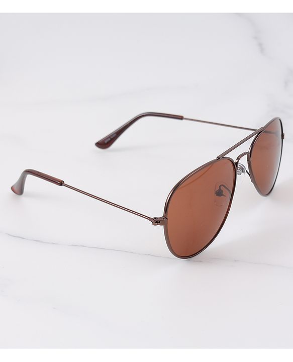 Pine Kids Free Size Sunglasses - Brown