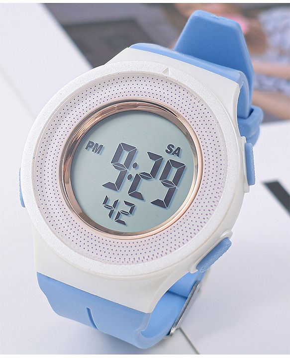Pine Kids Free Size Digital Watch - Blue