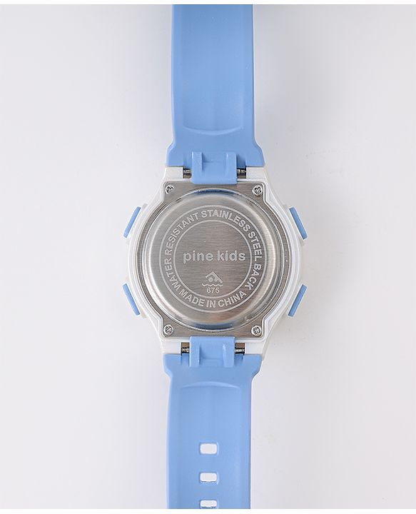 Pine Kids Free Size Digital Watch - Blue
