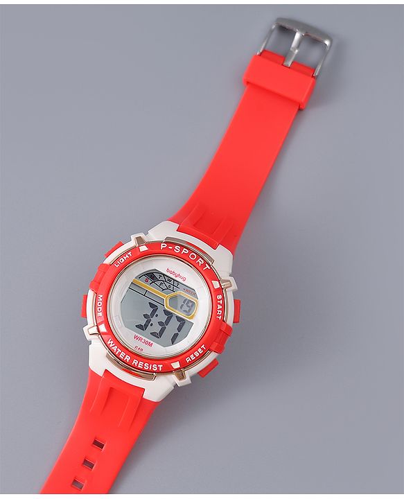 Babyhug Free Size Digital Watch - Pink