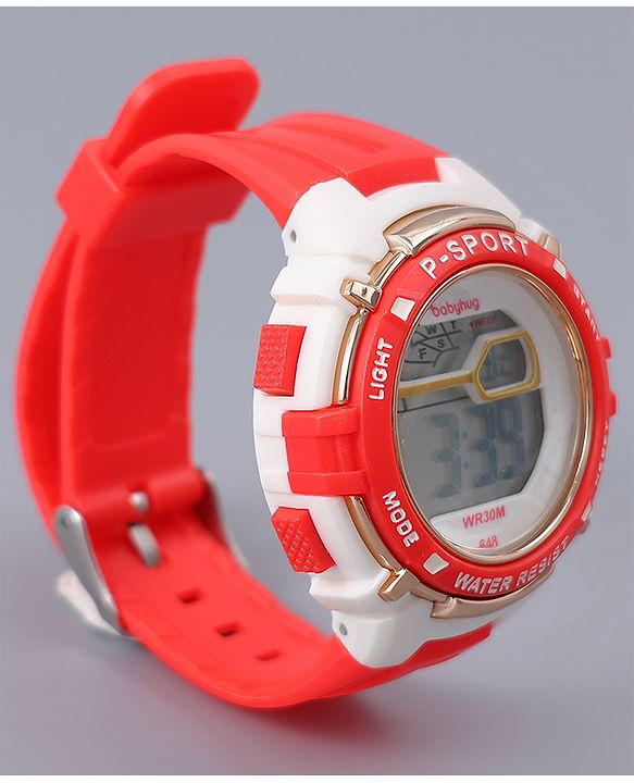 Babyhug Free Size Digital Watch - Pink