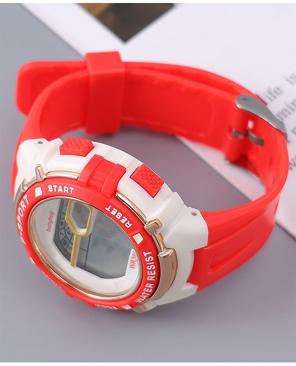 Babyhug Free Size Digital Watch - Pink