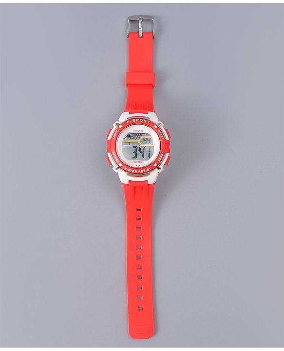 Babyhug Free Size Digital Watch - Pink