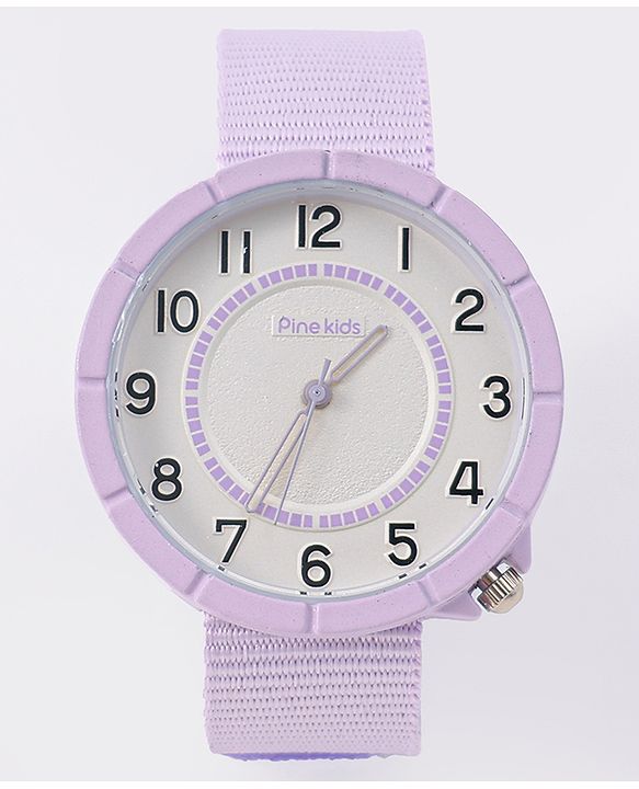 Pine Kids Free Size Analog Watches - Purple